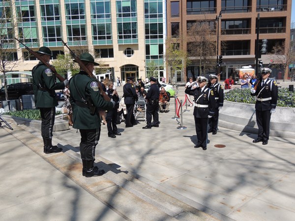 Honor Guard Salute WLEM 2014