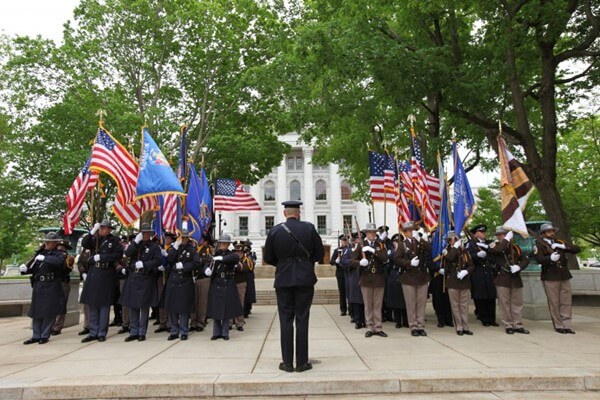 Wisconsin Honor Guard Association Color Teams