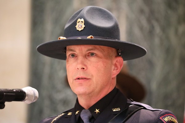 Wisconsin State Patrol Superintendent Stephen Fitzgerald 2016